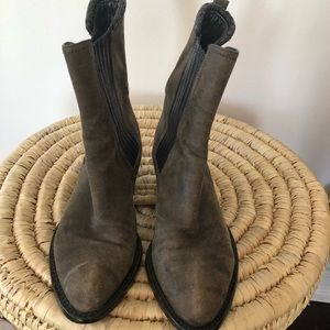ALEXANDER WANG CHROME HEAL BOOTS
